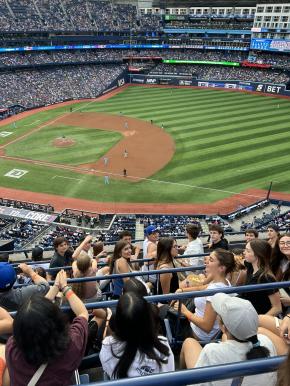 _En el partido de los Blue Jays
